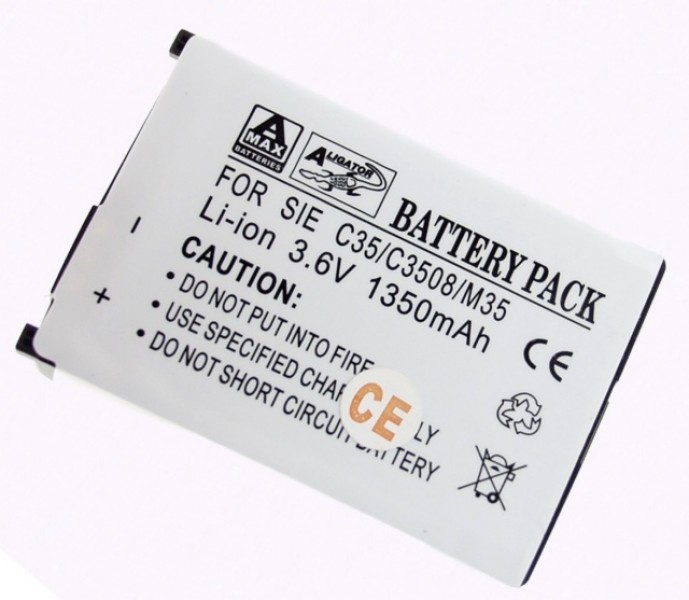 Batérie Aligator pre Siemens C35 / M35, Li-ION, 1350 mAh, kompatibilný