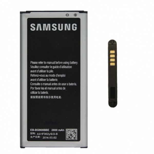 Baterie Samsung EB-BG900BBE GalaxyS5 SM-G900, Li-Ion 2800 mAh, originální