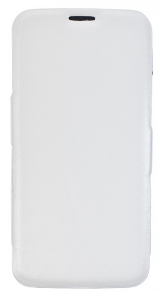 Flipové púzdro BOOK pre Samsung GALAXY S5, so stojanom, White