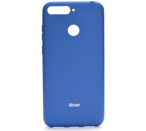 Puzdro Roar Colorful Jelly Case pre Huawei Y6 2019, modrá