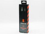 Datový kabel MIZOO - USB cable X19, microUSB, jeans
