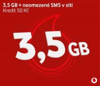 Předplacená karta na data Vodafone