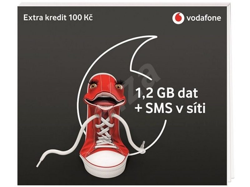 Předplacená karta na data Vodafone