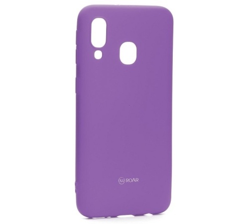 Kryt ochranný Roar Colorful Jelly pre Samsung Galaxy A40, fialová