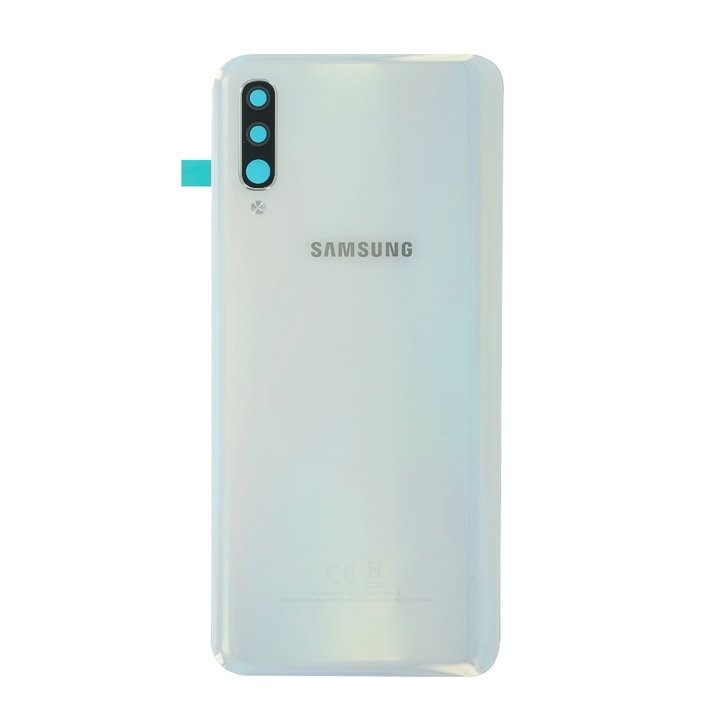Kryt baterie Samsung Galaxy A50 white (Service Pack)