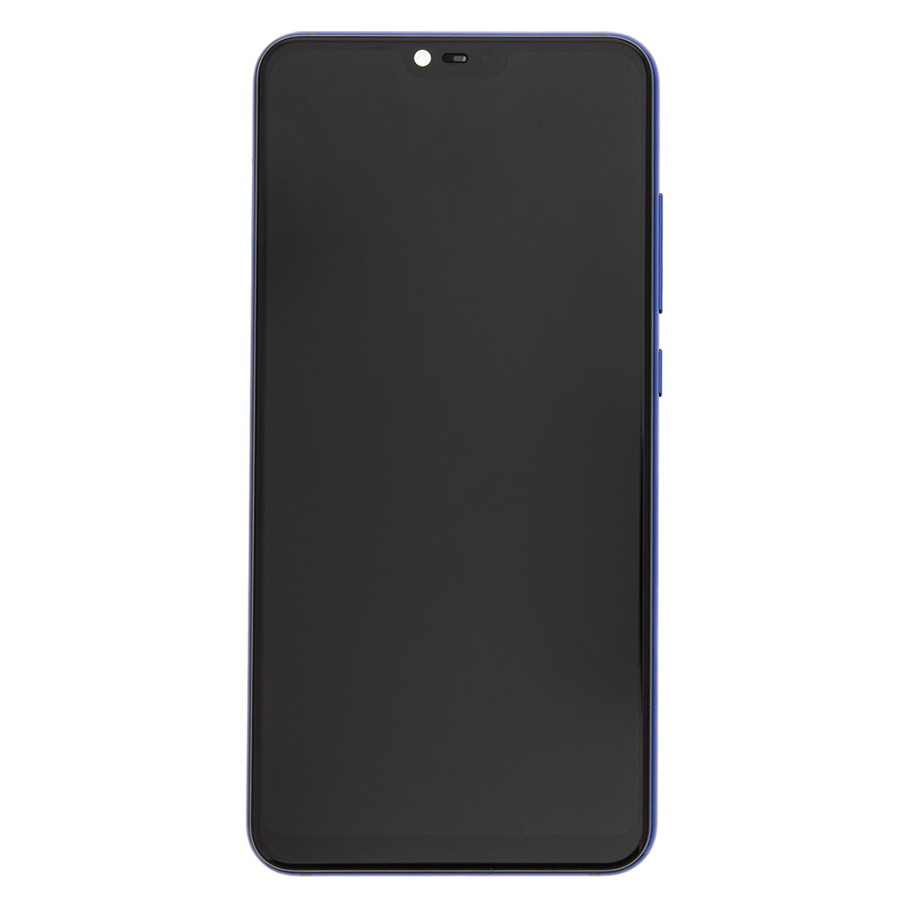 LCD + dotyk + predný kryt pre Xiaomi Mi8 Lite, blue Service Pack