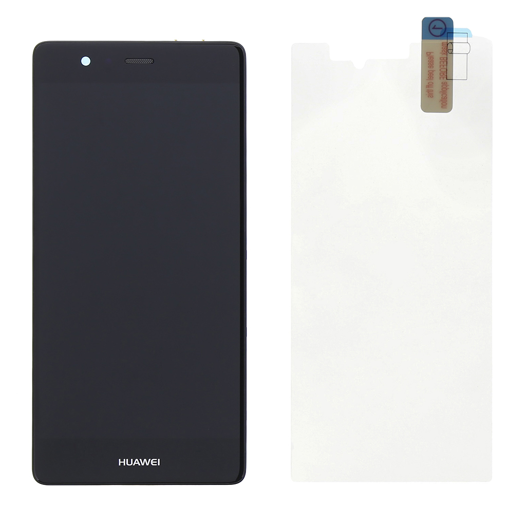 LCD + dotyk + predný kryt pre Huawei P9, black Service Pack