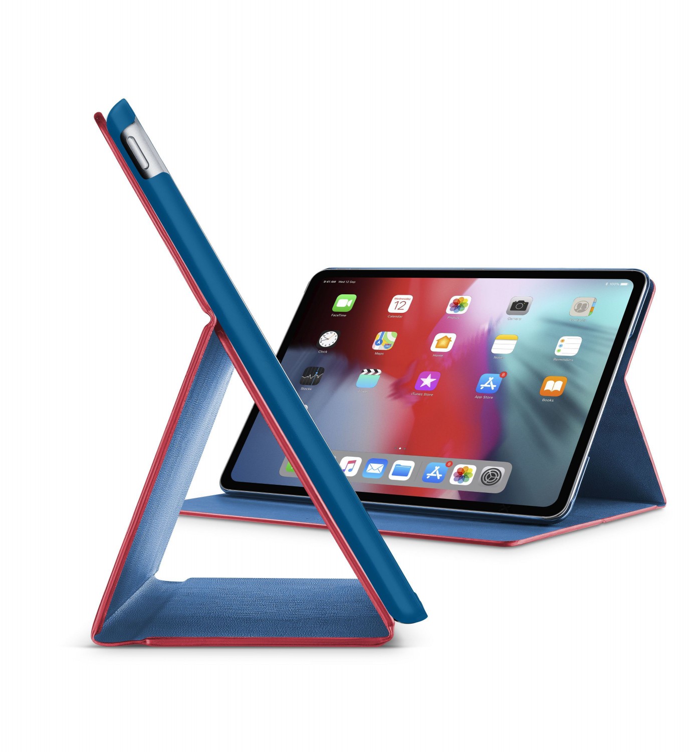 CellularLine FOLIO pouzdro flip pro Apple iPad Pro 11" 2018, červené