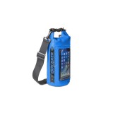 CELLY Explorer voděodolný vak 2L s kapsou na telefon do 6.2", modrý