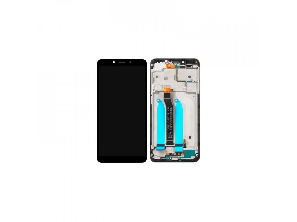 LCD + dotyk + přední kryt pro Xiaomi Pocophone F1, black (Service Pack)