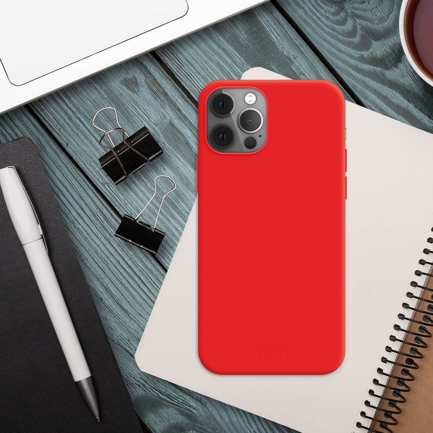 Zadní kryt FIXED Story pro Xiaomi Redmi Go, červený