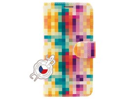 Pouzdro typu kniha FIXED FIT pro Xiaomi Redmi 7, motiv Dice