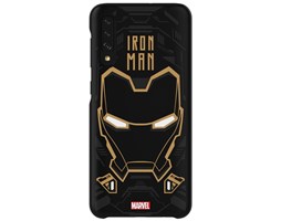 Zadný kryt Galaxy Friends x MARVEL Iron Man pre Samsung Galaxy A50, black