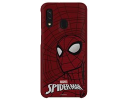 Zadný kryt Galaxy Friends x MARVEL Spider-Man pre Samsung Galaxy A40, red