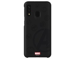 Zadný kryt Galaxy Friends x MARVEL Avengers Logo pre Samsung Galaxy A40, black