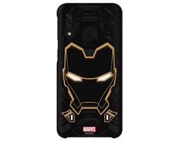 Zadný kryt Galaxy Friends x MARVEL Iron Man pre Samsung Galaxy A40, black