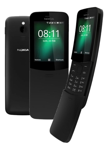 Nokia 8110 4G Single SIM černá