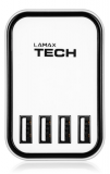 Chytrý dobíjecí adaptér LAMAX USB Smart Charger 4.5A (LMCH45)