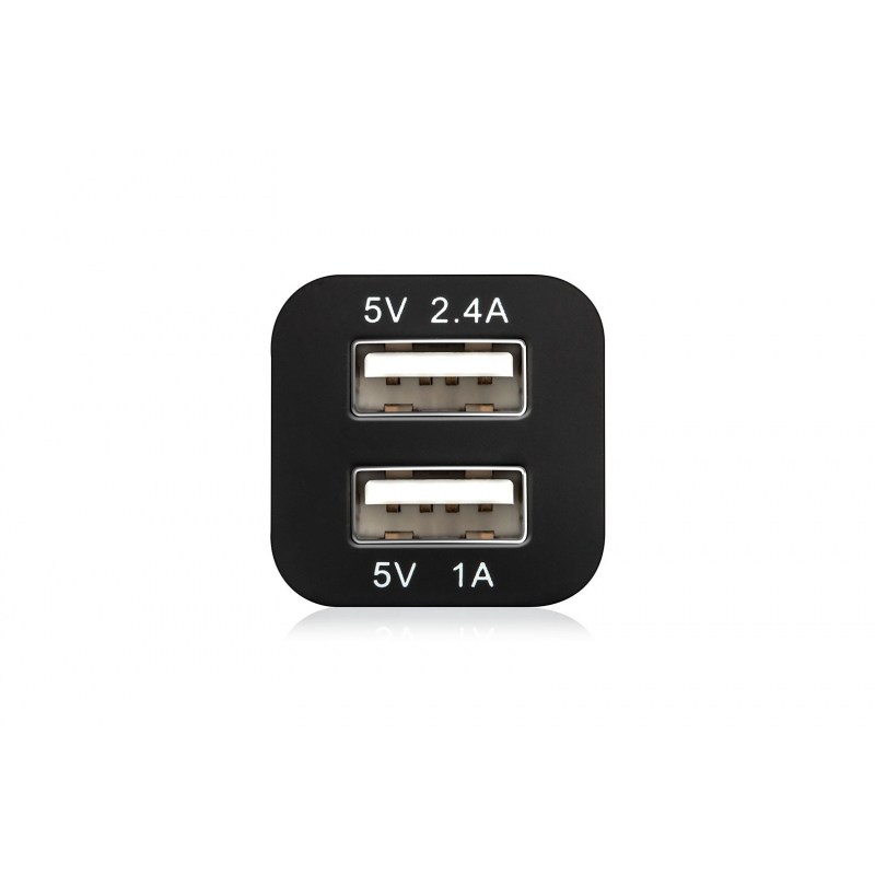 Autonabíječka LAMAX USB Car Charger 3.4A černá/bílá