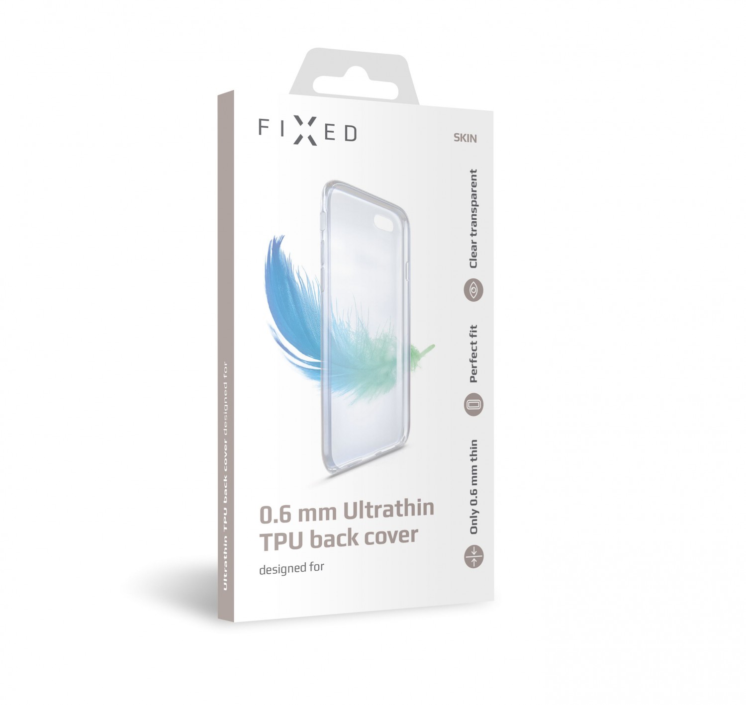Ultratenké silikonové pouzdro FIXED Skin pro Honor 20 Lite, transparentní