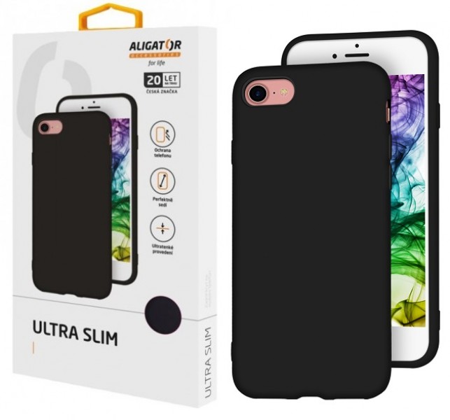 Silikónové puzdro ALIGATOR Ultra Slim pre Xiaomi Redmi 7A, Black