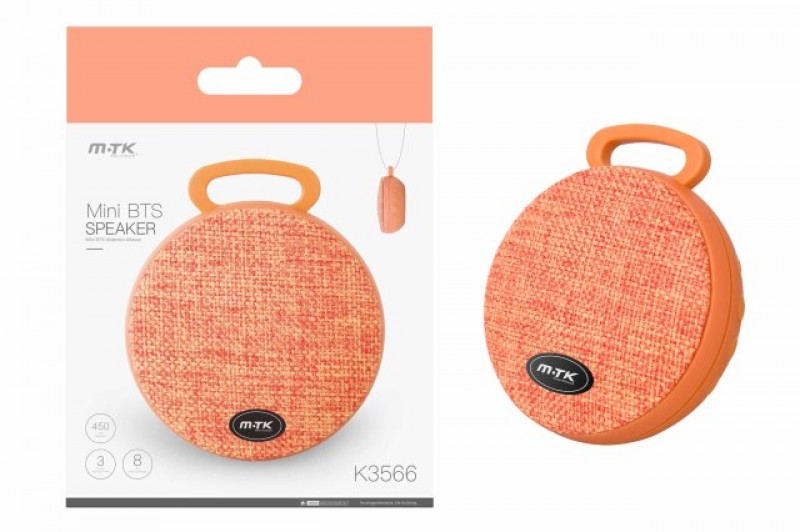 Bluetooth Mini Speaker PLUS (K3566), orange