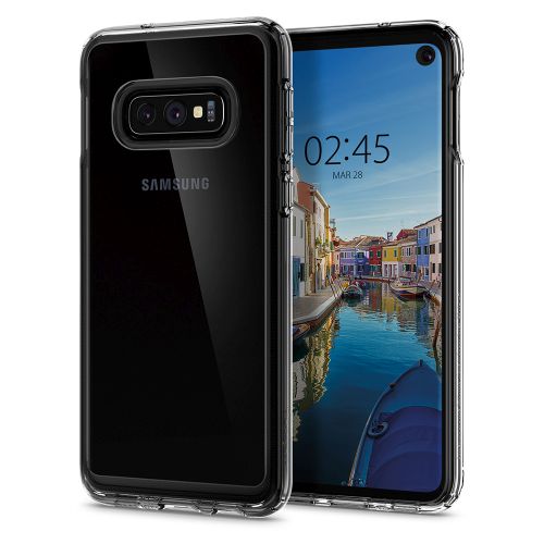 Kryt Spigen Ultra Hybrid pre Samsung Galaxy S10e, transparentná