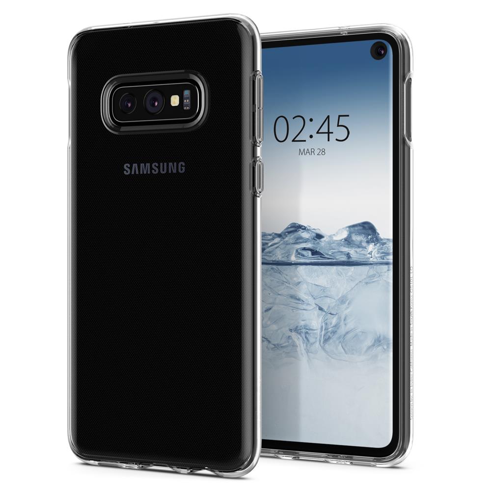 Ochranný kryt Spigen Crystal Flex pre Samsung Galaxy S10e, transparentná