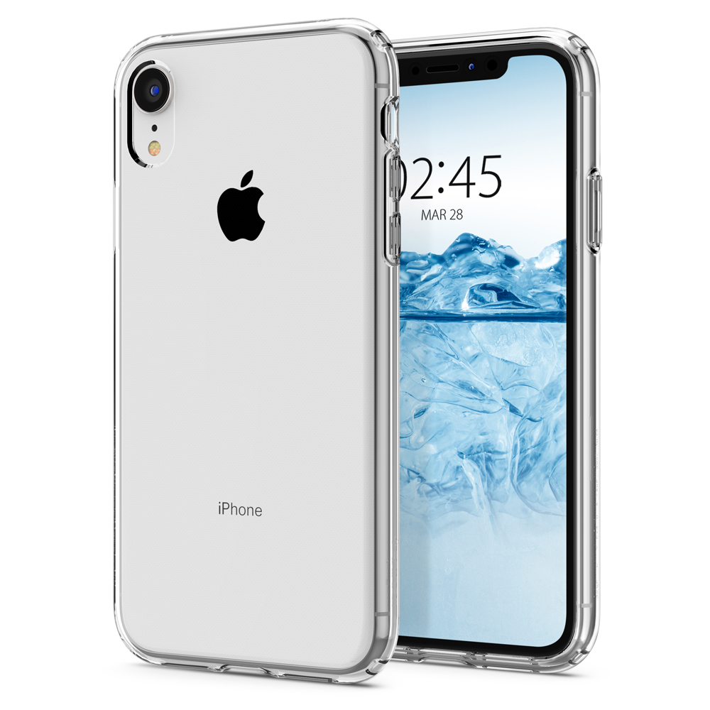 Ochranný kryt Spigen Liquid Crystal pro Apple iPhone XR, transparentní 