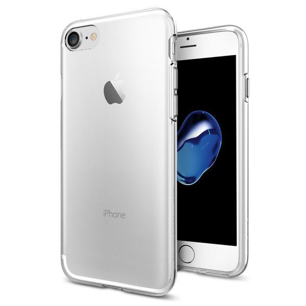 Ochranný kryt Spigen Liquid Crystal pro Apple iPhone 7, transparentní
