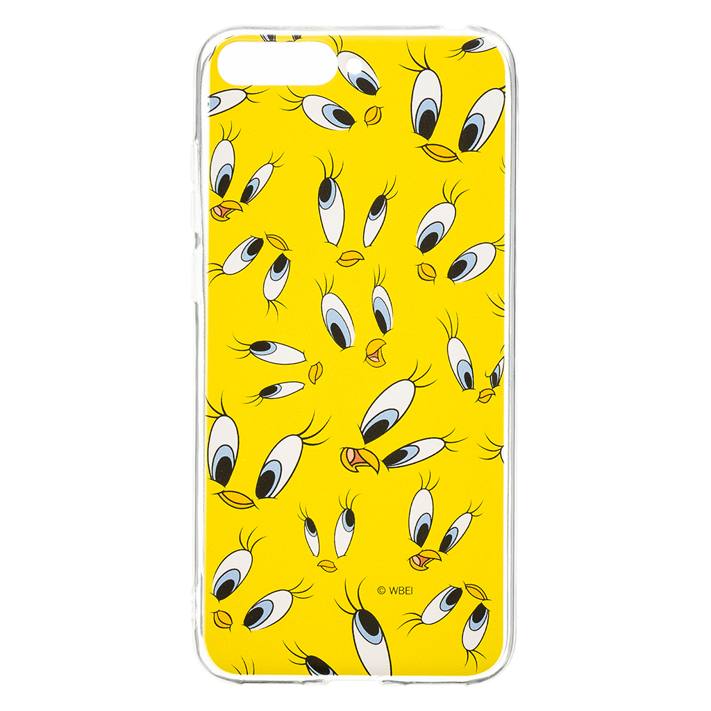 Zadný kryt Warner Bros Tweety 006 pre Huawei Y6 2018, yellow