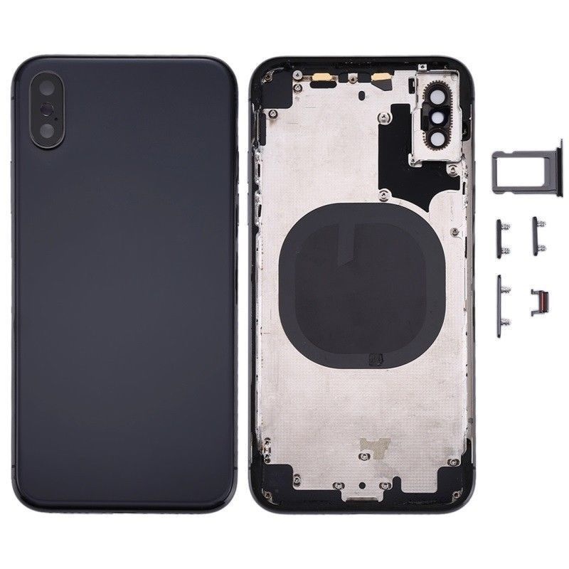 Zadný kryt batérie Back Cover Assembled na Apple iPhone XS Max, black