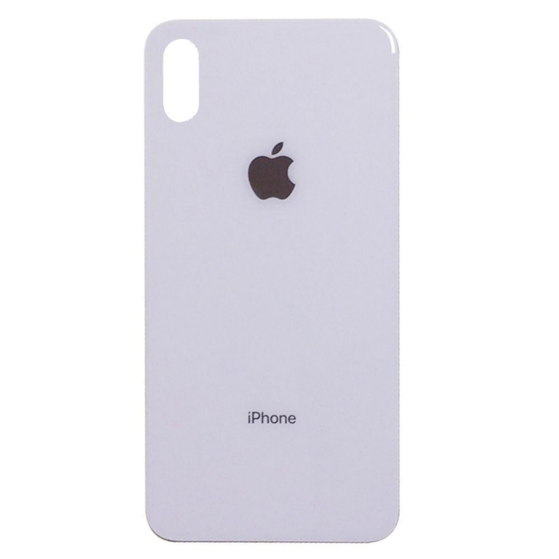 Zadný kryt batérie Back Cover Glass na Apple iPhone XS Max, white