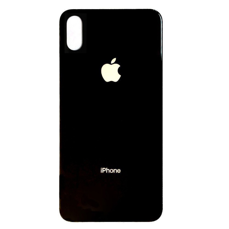 Zadný kryt batérie Back Cover Glass na Apple iPhone XS Max, black