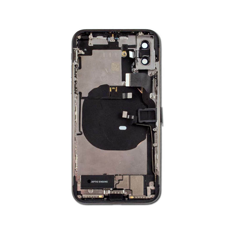 Zadný kryt batérie Back Cover Assembled na Apple iPhone X, black