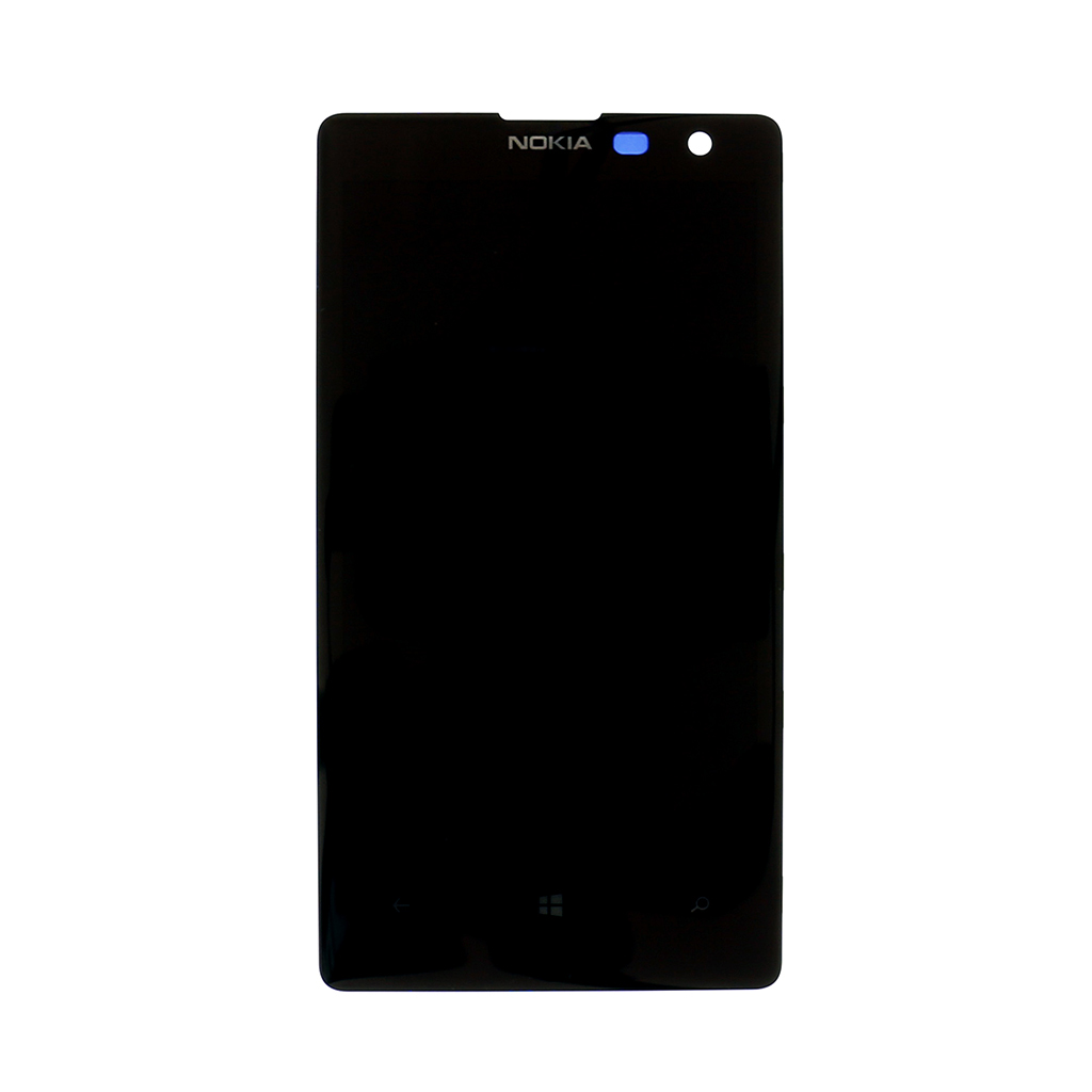 LCD + dotyk + rámeček pro Nokia Lumia 830, black OEM