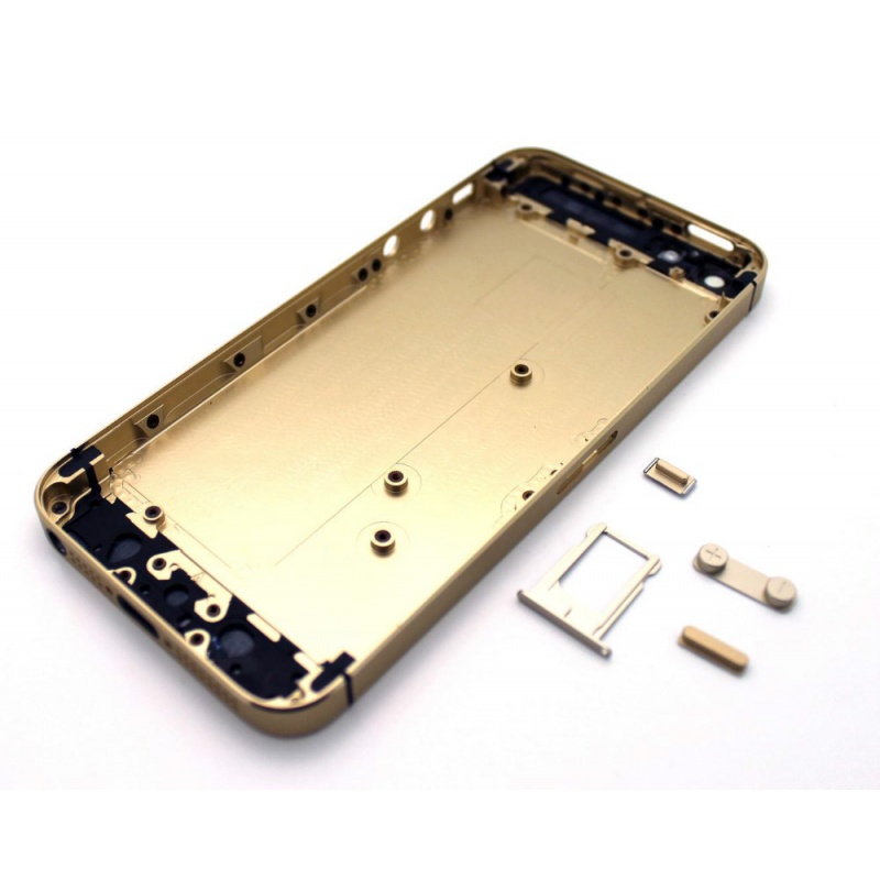 Kryt batérie Back Cover na Apple iPhone 5S, gold