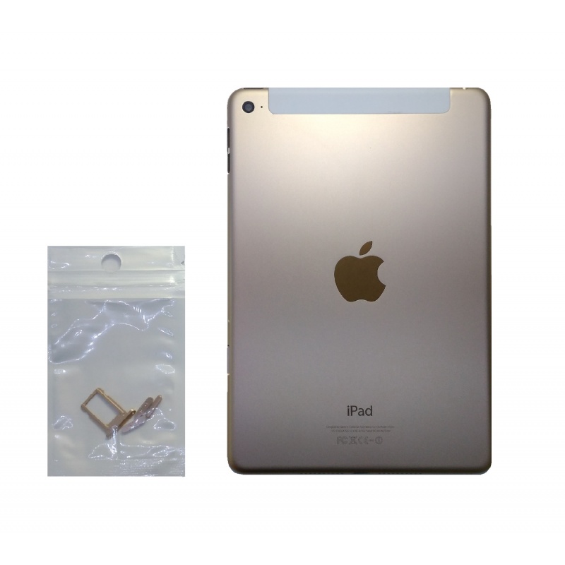 Kryt batérie Back Cover 3G na Apple iPad Mini 4, gold