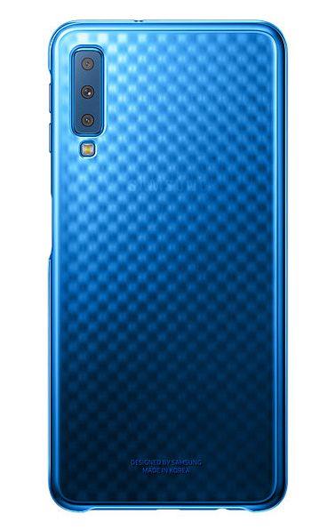Ochranný kryt gradation cover pre Samsung Galaxy A7 2018, modrý