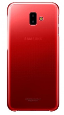 Ochranný kryt gradation cover pre Samsung Galaxy J6 Plus, červený
