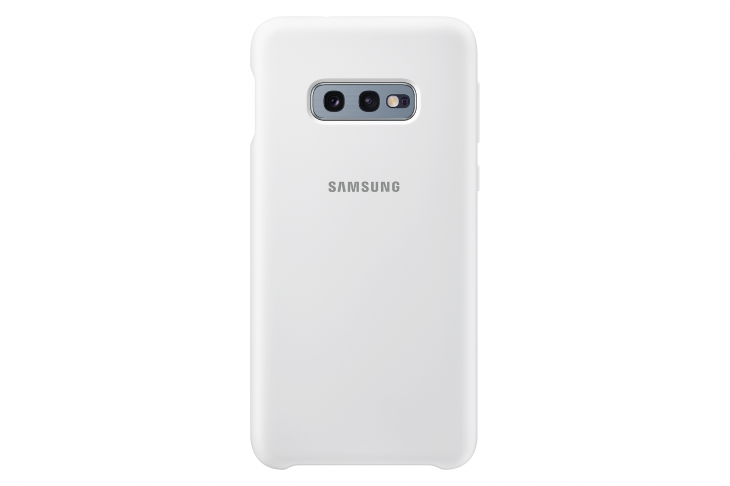 Ochranný kryt Silicone Cover pro Samsung Galaxy S10e, bílý