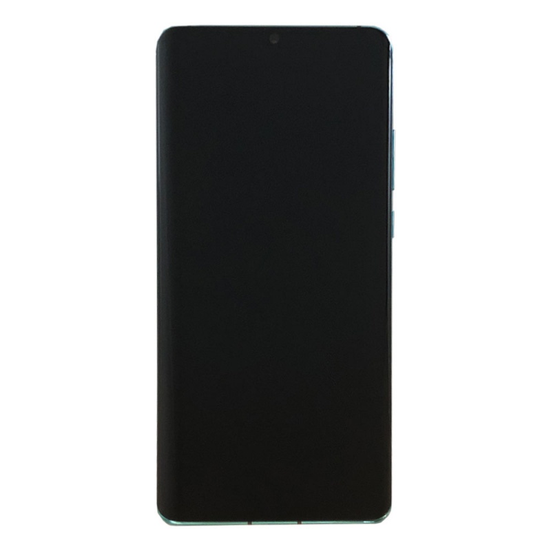 LCD + dotyk + rámček + batéria pre Huawei P30 Pro, Azure Blue (Service Pack)