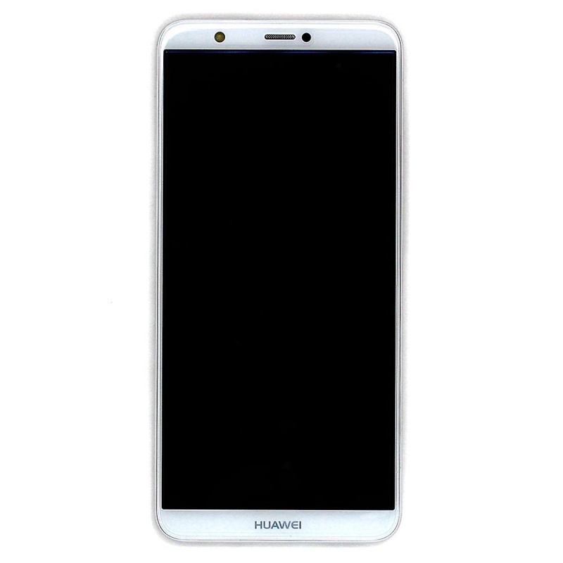 LCD + dotyk + rámček + batéria pre Huawei P Smart, white (Service Pack)