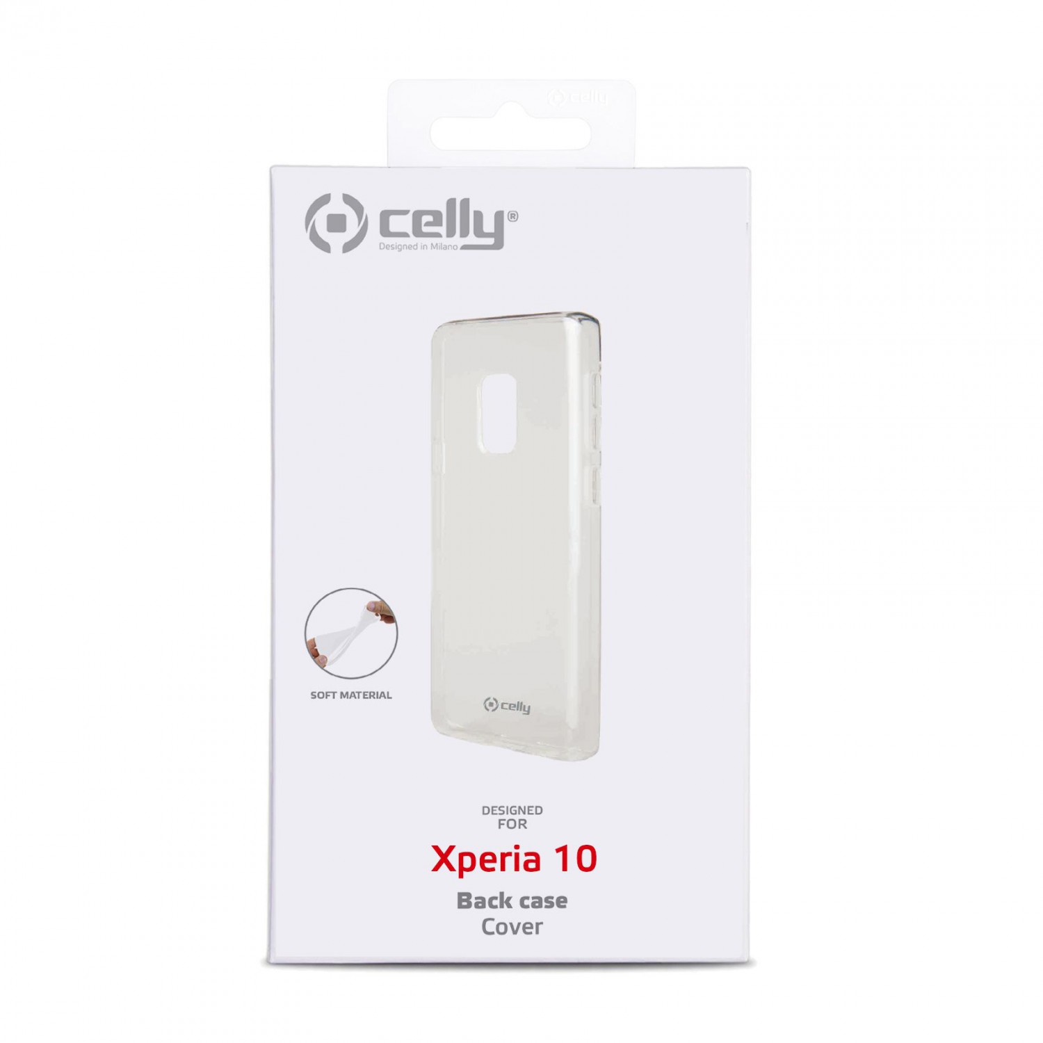 Silikónové puzdro CELLY Gelskin pre Sony Xperia 10, bezfarebné