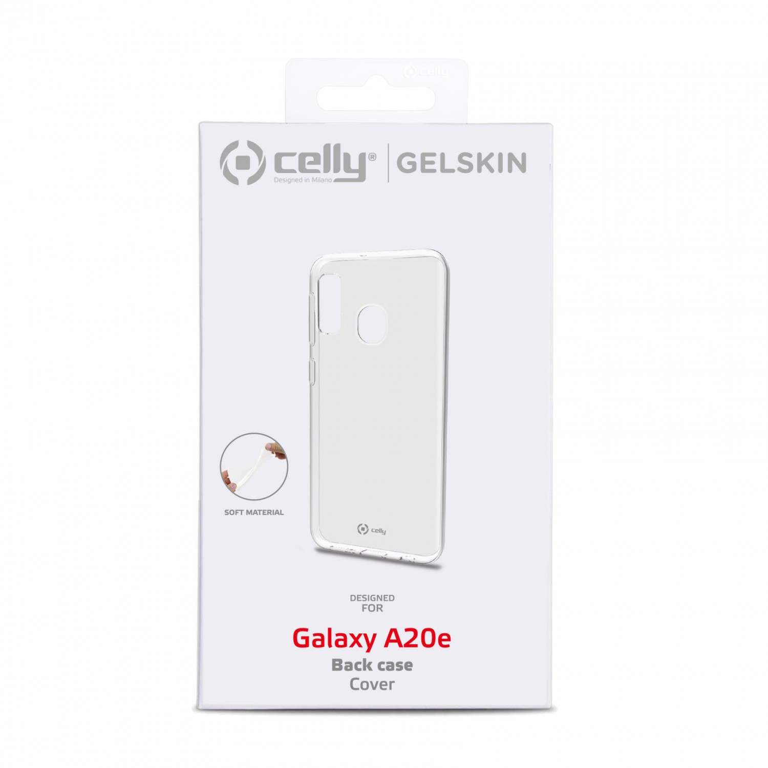 Silikónové puzdro CELLY Gelskin pre Samsung Galaxy A20e, bezfarebné