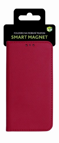 Cu-Be Smart Magnet flipové pouzdro Huawei Y5 2018 red
