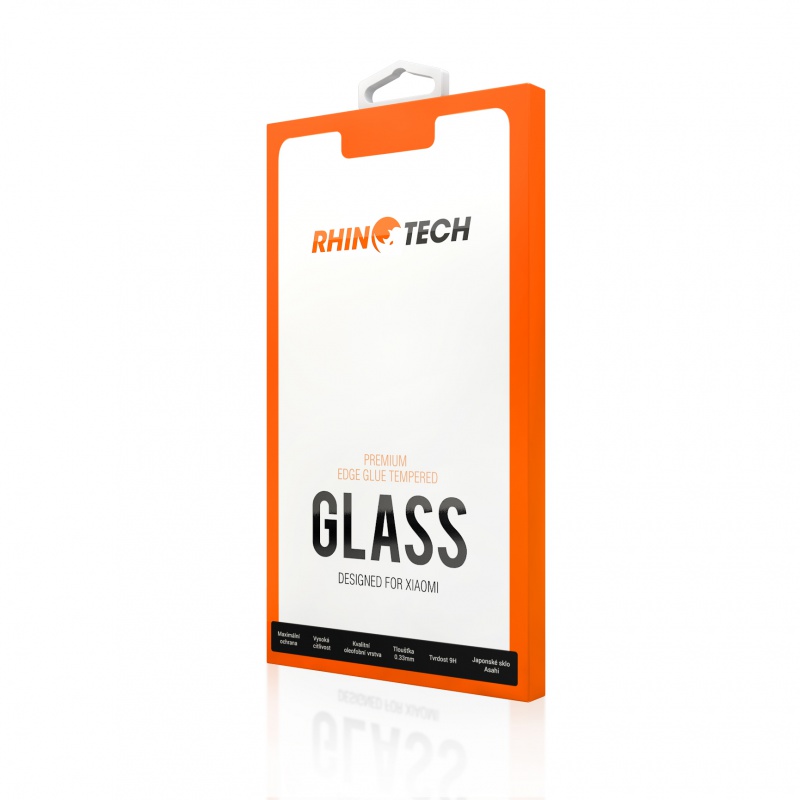 Tvrdené ochranné 2.5D sklo RhinoTech 2 pre Xiaomi Mi Mix 3, white