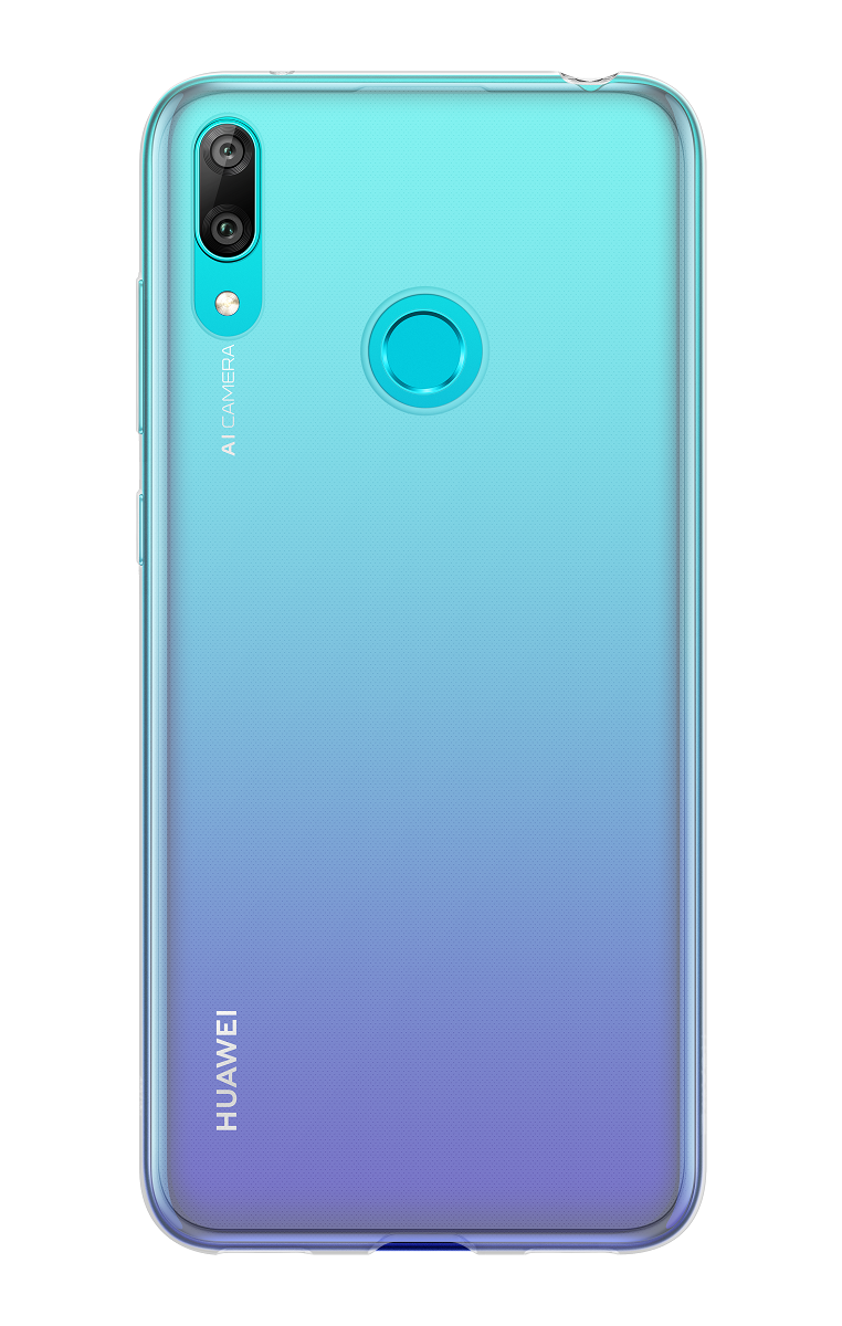 Original Protective Puzdro pre Huawei Y7 2019, Transparent
