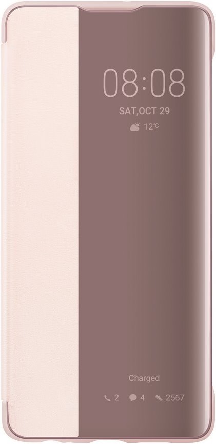 Original S-View flipové pouzdro pre "Huawei P30", pink