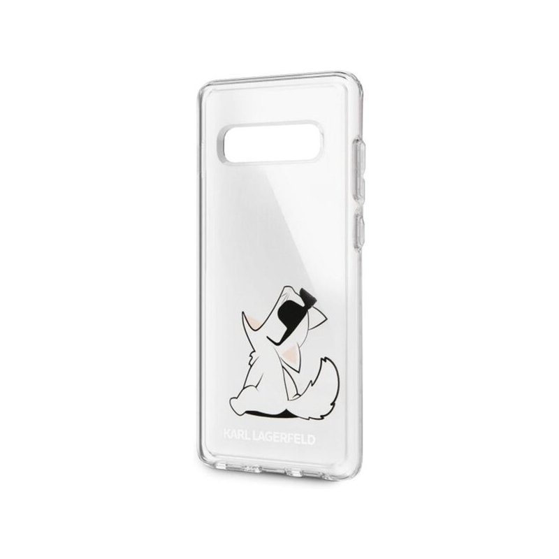 Silikonové pouzdro Karl Lagerfeld Fun No Rope pro Samsung Galaxy S10e, black